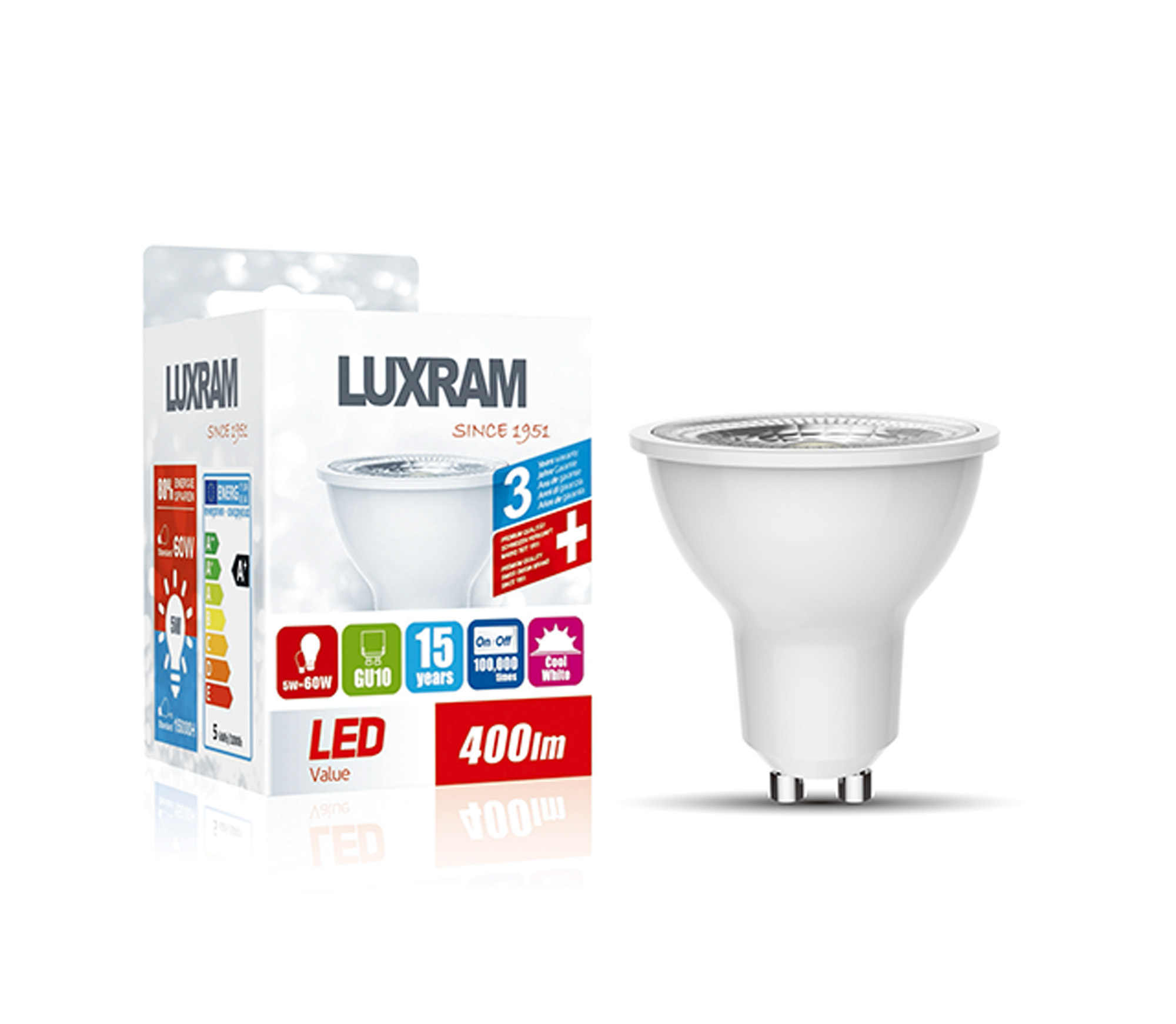 Focus LED LED Lamps Luxram Spot Lamps